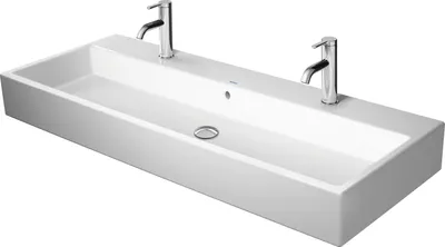 Produktbild von Duravit Vero Air Waschtisch geschliffen mit 2 x 1 Hahnloch 120 x 47 cm, mit Überlauf