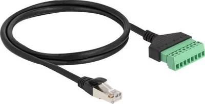 Immagine prodotto di DELOCK RJ45 Kabel Cat.6 Stecker zu Terminalblock Adapter