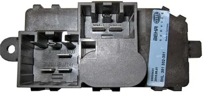 Image de Régulateur du ventilateur d'habitacle Elément filtrant MAHLE pour FORD FOCUS II