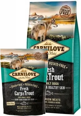 Zdjęcie produktu dla CARNILOVE 527533, Dorosły, Ryba, Pstrąg, 1,5 kg