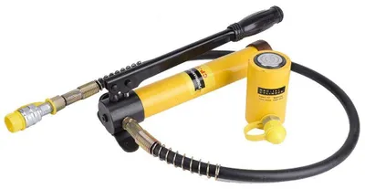 Hydraulik-Wagenheber 10T mit Pumpe, Stahlgriff, für Auto