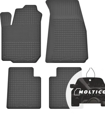 Produktbild von Gummimatten mit Rand Auto Fußmatten Gummi Automatten Passgenau 4-teilig Set - passend für Mitsubishi Colt V 1996-2003