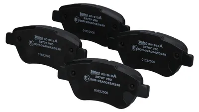 Produktbild von VALEO Bremsbeläge Satz Vorne für FIAT PANDA (169) 301913A