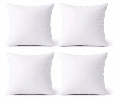Produktbild von Set aus 4 hypoallergenen Kissenfüllungen 45 x 45 cm für dekorative Kissen