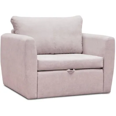 Produktbild von Schlafsessel LUNA, Rosa, Loungesessel mit Bettfunktion, Bettkasten, Veloursstoff