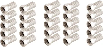 Immagine prodotto di S/CONN connettore F a massima connettività 7,5--con dado grande (85010-R-SET25)