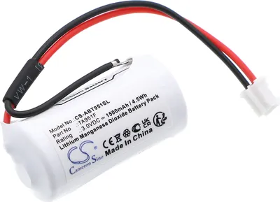 Image de TECHTEK Batterie compatible avec [ABB] 3BDH001030R0001, TA951F remplace