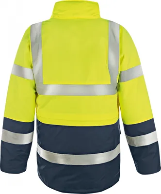 Produktbild von VIZWELL Warnschutzjacke VW 05D Gr. S gelb/marine