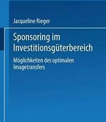 Obrázek produktu pro Sponsoring im Investitionsgüterbereich