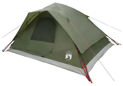 Immagine prodotto di Tenda Sofort di vidaXL, verde oliva, 305 x 215 x 140 cm, in poliestere e acciaio