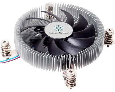 Produktbild von Silverstone SST-NT07-115X, Kühler, 8 cm, 1200 RPM, 3400 RPM, Schwarz, Metallisch