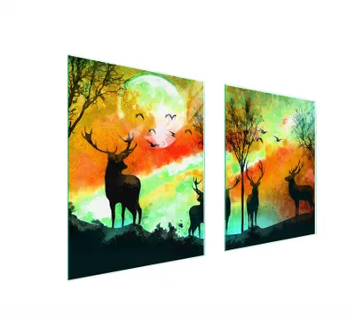 Produktbild von Glasschutzplatte Für Herd 85X52 Hirsch