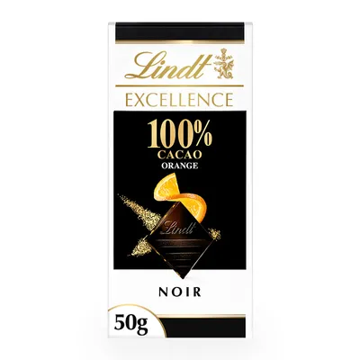 Obrázek produktu pro Lindt EXCELLENCE 100% Orange 50g