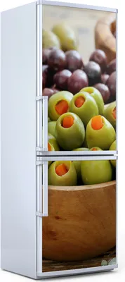 Produktbild von Magnete Dekorative - 60 cm x 180 cm - Küche Magnetmatte Kühlschrankmagnete - Oliven Motive