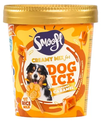 Productafbeelding van Smoofl Honden Ijsmix Creamy Caramel 160 Gram