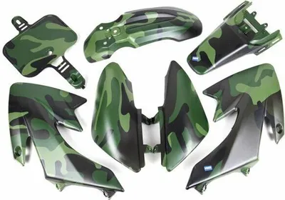 Produktbild von Verkleidung SET Tarnfarbe Typ 1 Dirt Bike Pit Bike HMParts