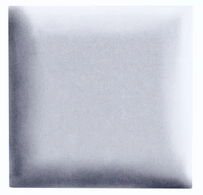 Produktbild von Wandpaneele 3D 30x30 cm gepolstert – mit weicher Füllung, Farbe hellgrau