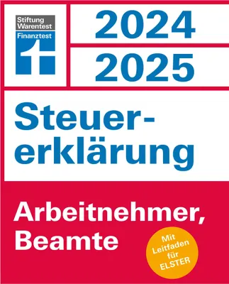 Produktbild von Steuererklärung 2024/2025 - Arbeitnehmer, Beamte