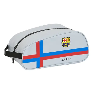 Produktbild von Schuhtasche für die Reise F.C. Barcelona Grau (34 x 15 x 18 cm)