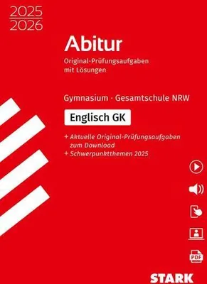 Obrázek produktu pro STARK Englisch GK - Abitur 2025/2026 NRW - Prüfungsvorbereitung