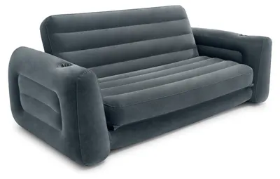 Obrázok produktu pre Intex Pull-Out Sofa, Šedá, PVC, 2 sedadlo/sedadiel, 200 kg, 2310 mm, 2030 mm