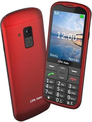 Obrázok produktu pre CPA Halo 28 Senior červený telefón s nabíjacím stojanom