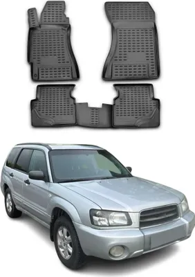 Immagine prodotto di 2002-2008 Subaru Forester Tappetini TPE Nero 4 pz