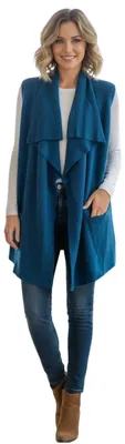 Immagine prodotto di Rodier Gilet in maglia blu taglia M