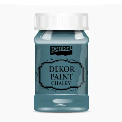 Produktbild von PENTART Dekorfarbe Chalky, 100 ml, Giftgrün