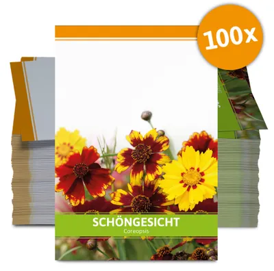 Produktbild von Schöngesicht für Werbezwecke (100 Tütchen) | Schöngesichtsamen von FLORTUS
