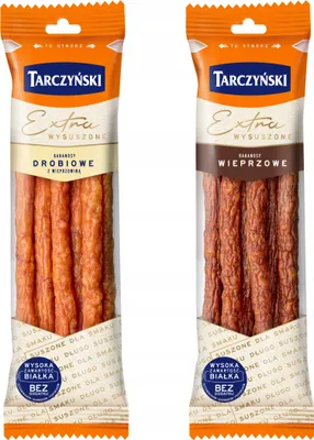 Zdjęcie produktu dla Kabanosy drobiowe klasyczne Tarczyński około 1 kg