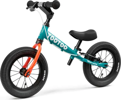 Immagine prodotto di Yedoo TooToo - Balance bike per bambini da 1,5 anni, con pneumatici 12/12, freno e manubrio regolabile, blu