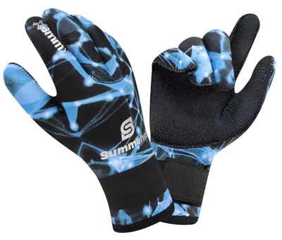 Produktbild von Neoprenhandschuhe 3mm Thermisch Anti-Rutsch XL Blau