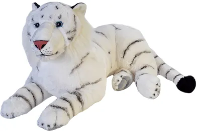 Obrázok produktu pre Wild Republic - Plyšová hračka - Cuddlekins Jumbo - Biely tiger
