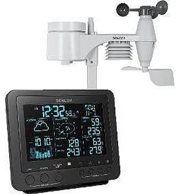 Image de Sencor SWS 9700 digital weather station Black Battery