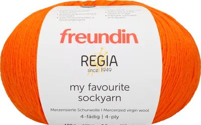 Produktbild von Regia my favourite sockyarn, 4-fädig, 100 g Farbe 00025