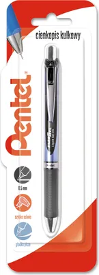 Produktbild von Cienkopis kulkowy Pentel EnerGel BLN75 0,5 mm czarny 1 szt.