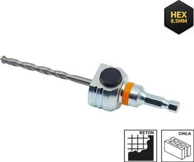 Obrázek produktu pro Mandrex | Unašeč MX200025B – Hex 8,5 mm pro TCT děrovky