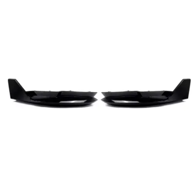 Zdjęcie produktu dla Zderzak Splitter Lip Skirts - Gloss Black - MP Style - Akcesoria samochodowe - Do BMW G80 M3 Limuzyna (2021-2024)