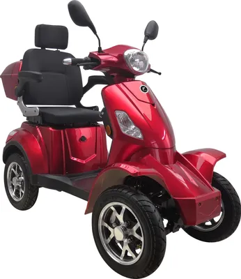 Produktbild von Elektromobil VITA CARE 4000 Li 25 km/h 1000W Elektroroller Seniorenmobil Rot