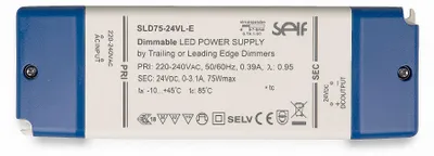 Produktbild von Triac dimmbar SELF SLD75-24VL-E 24.0 V/DC/0-3.1A 3.1A 75W IP20 dimmbar