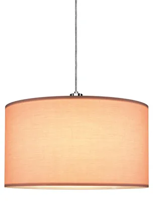 Imagen del producto de Pantalla para lámpara Paulmann URail 2Easy, modelo Tessa, máximo 50W, tela color melocotón