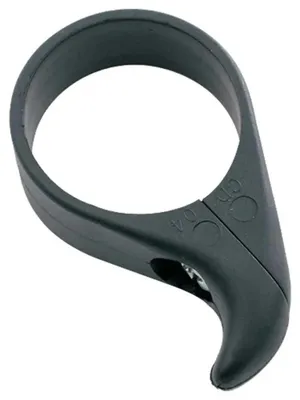 Produktbild von Deda Dog Fang Kettenfänger Ø 34,9 mm schwarz-matt - 10 g leicht.