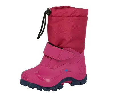 Produktbild von Kinder Gummistiefel Werro mit Schnellschnürsystem und Klettverschluss, Warmfutter, Größe 35