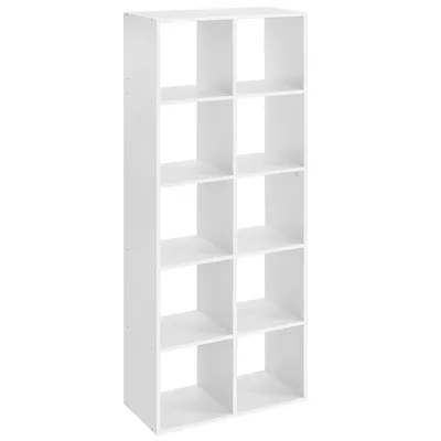 Produktbild von VASAGLE Bücherregal, mit 10 Fächern, Standregal, Aufbewahrungsregal, Regal