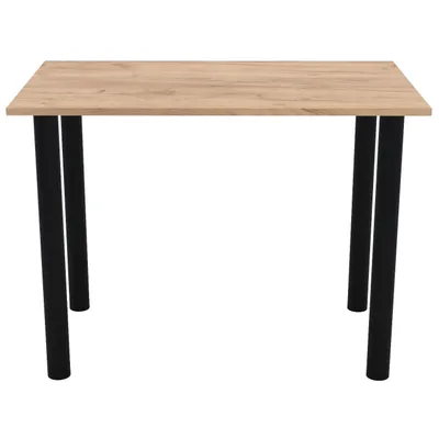 Produktbild von AKKE Gold Craft Tisch mit schwarze beine LxBxH: 50x50x74 cm