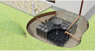 Produktbild von Regenwassernutzungsanlage Fakt 4.200 Liter