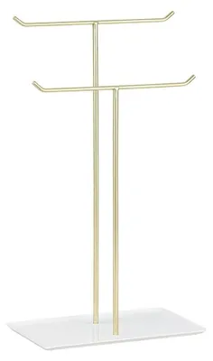 Produktbild von Schmuckhalter für Ketten und Armbänder, goldfarben