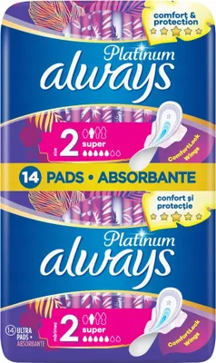 Immagine prodotto di Always Platinum Podpaski Rozmiar 2, 14 sztuk