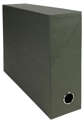 Produktbild von Exacompta 5x Transferbox ökonomisch Rücken 90 mm 25 5x34x5 cm Dunkelgrün 83133E